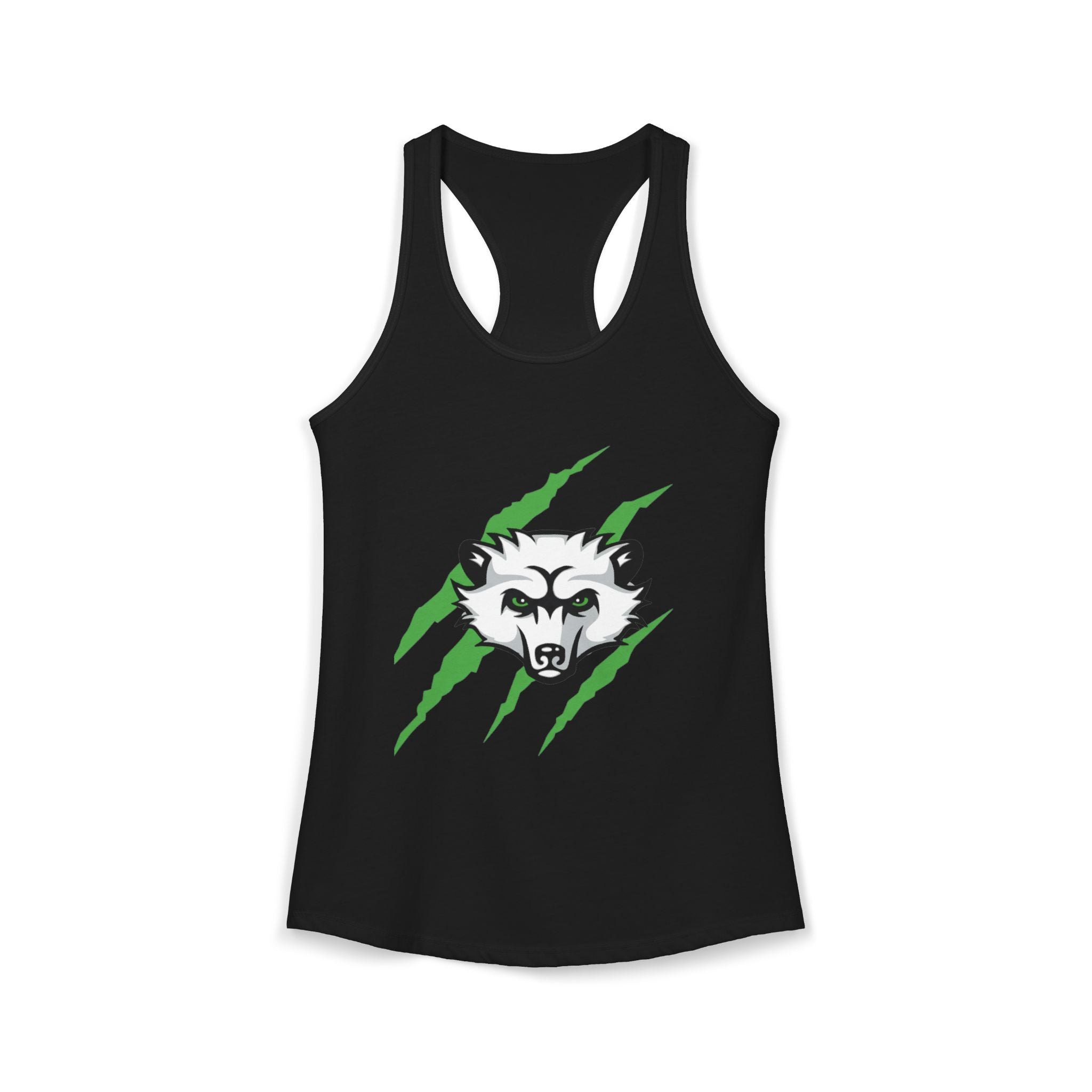 Bearcat Green Claw- Racerback Tank