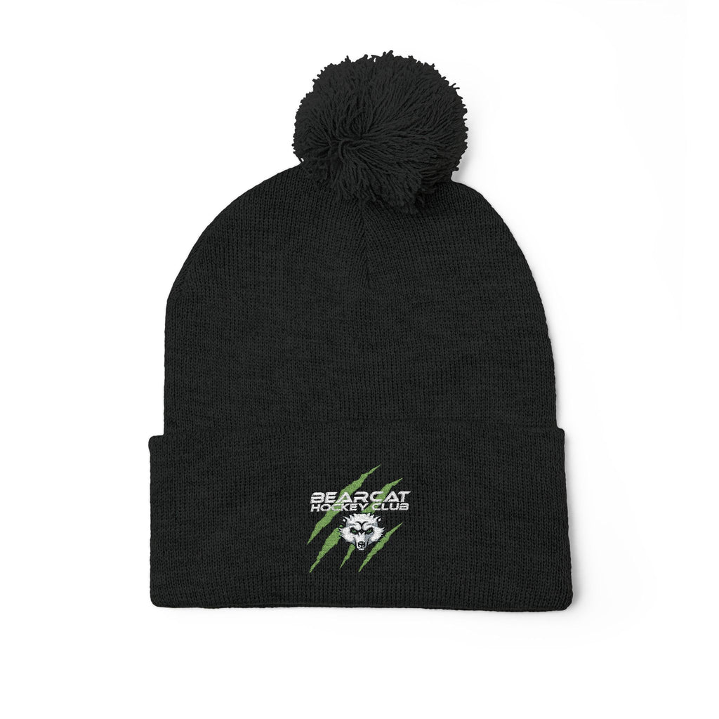 Embroidered Pom-Pom Beanie — Bearcat Hockey Club