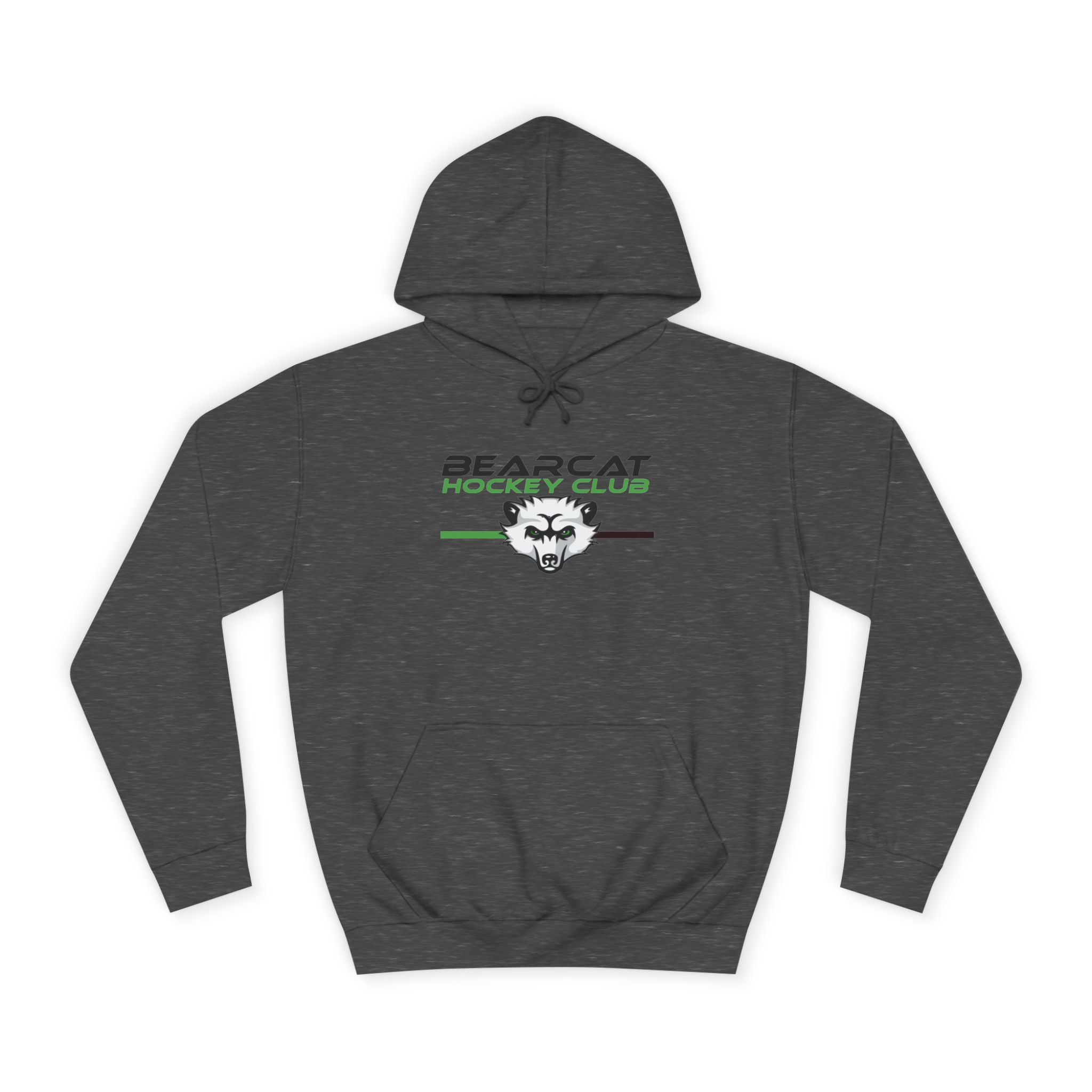 Bearcat Hockey Club Hoodie — Vintage Mascot College Pullover