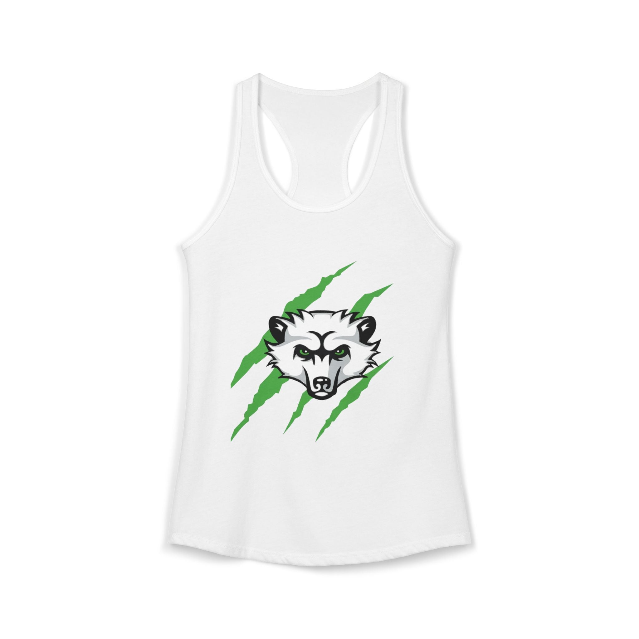 Bearcat Green Claw- Racerback Tank
