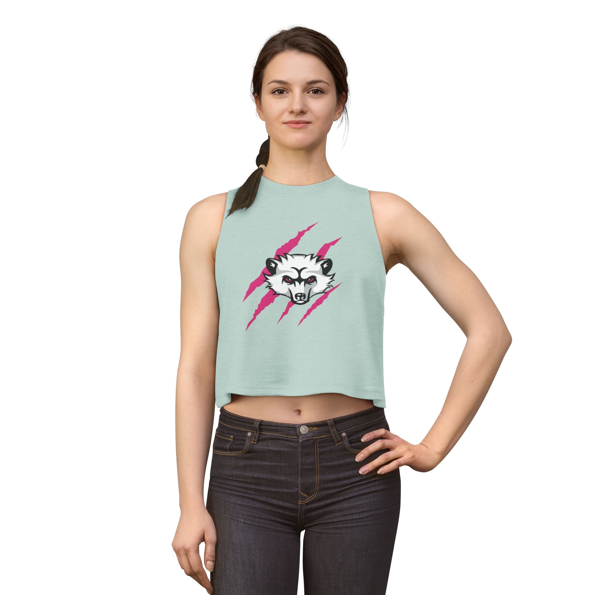 Lady Bearcats-Strike Crop Top —