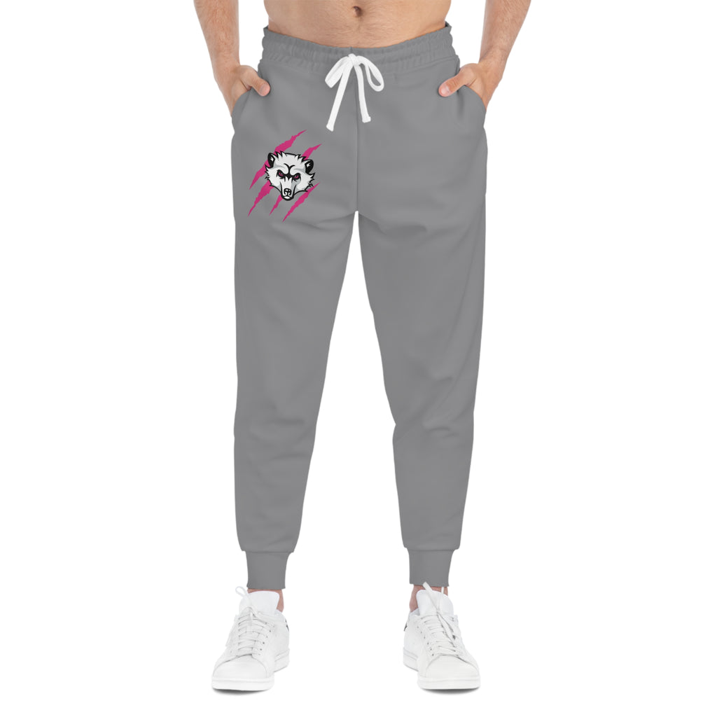Pink Bearcat Claw Athletic Joggers
