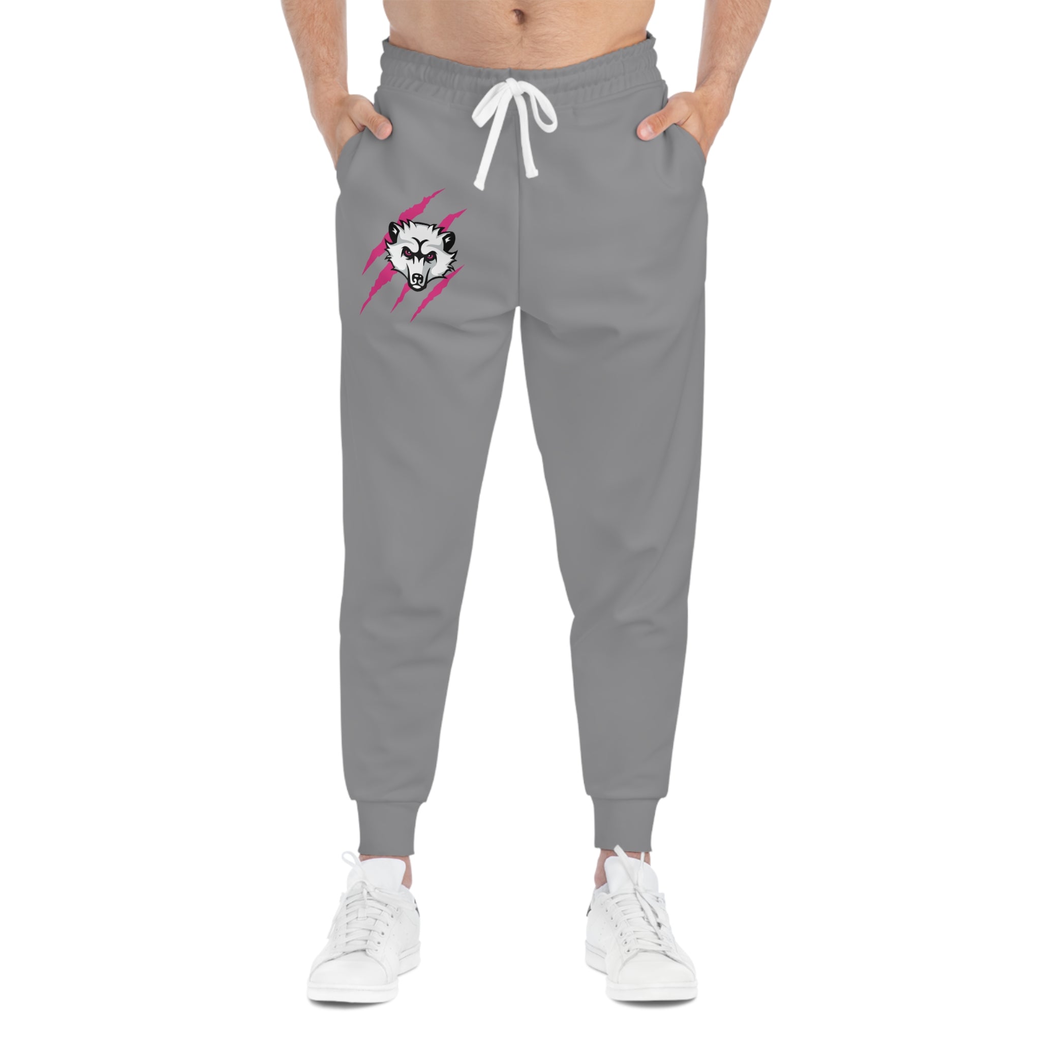 Pink Bearcat Claw Athletic Joggers