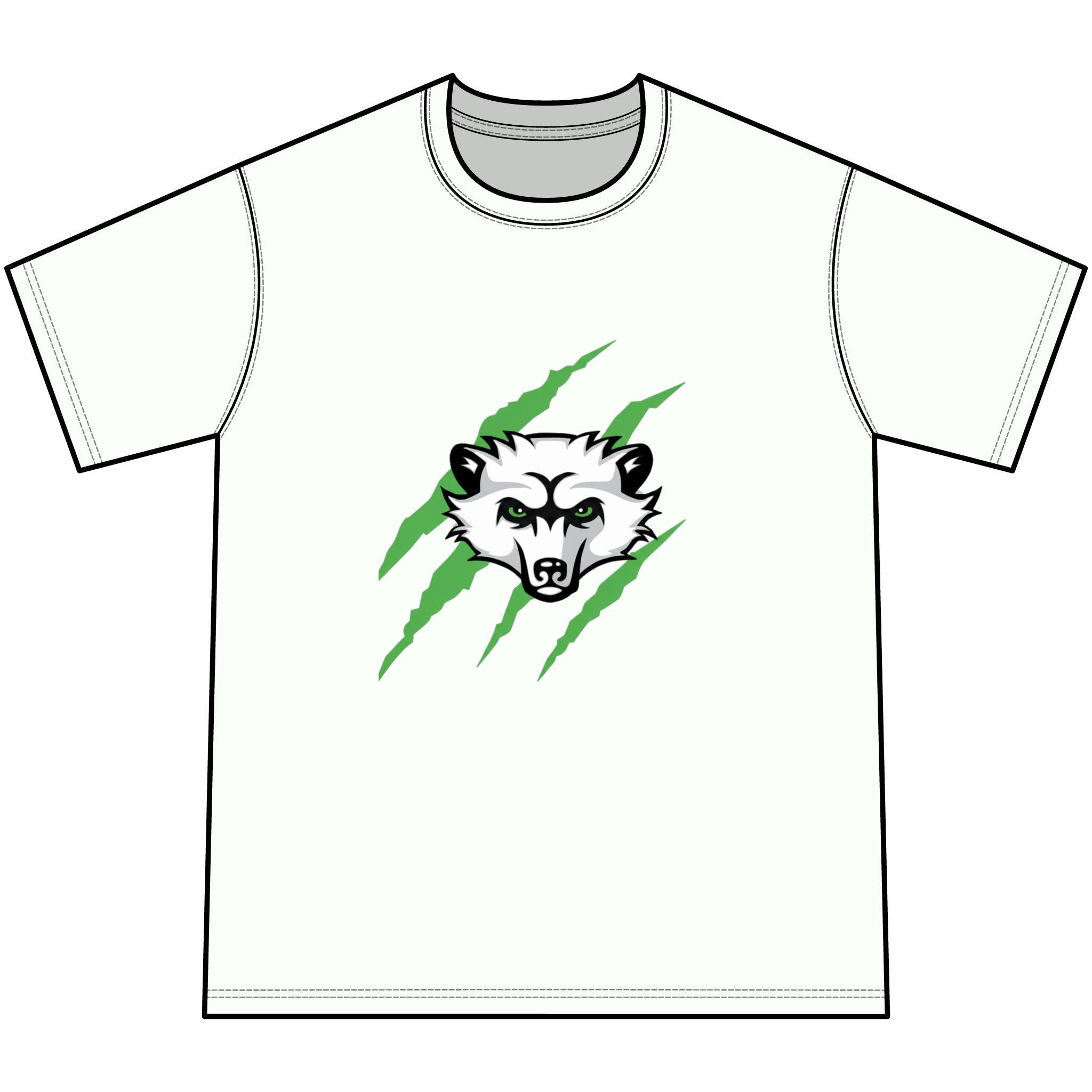 Bearcat Hockey Club Green Tie-Dye Style Kids' T-Shirt