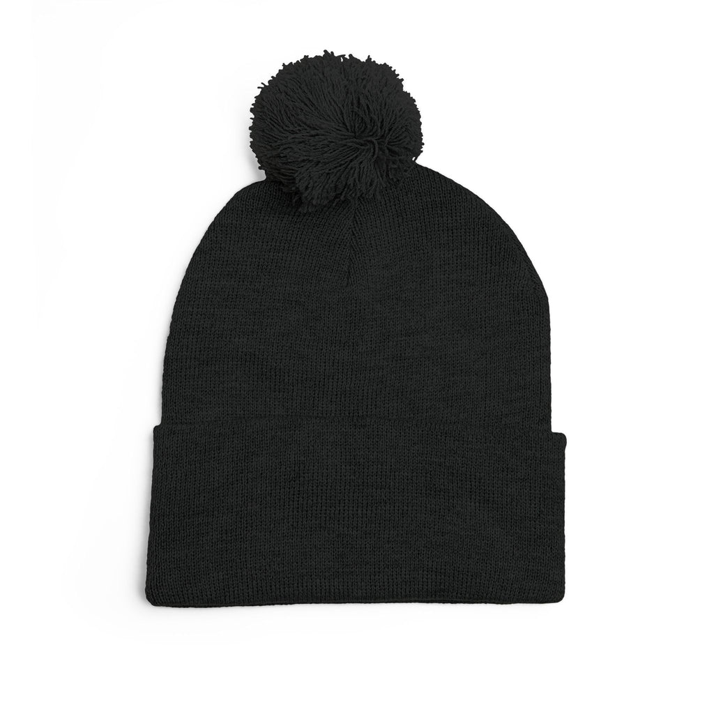 Embroidered Pom-Pom Beanie — Bearcat Hockey Club