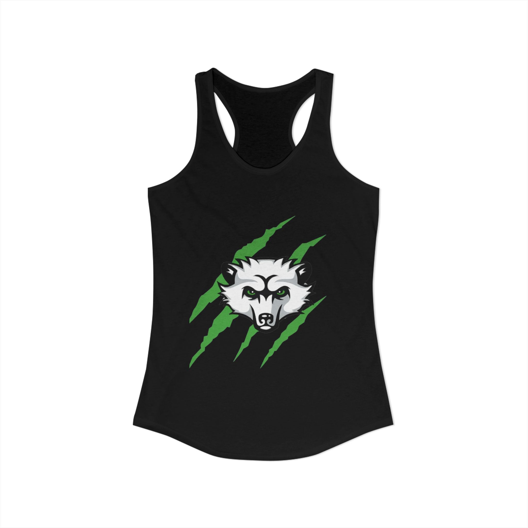 Bearcat Green Claw- Racerback Tank