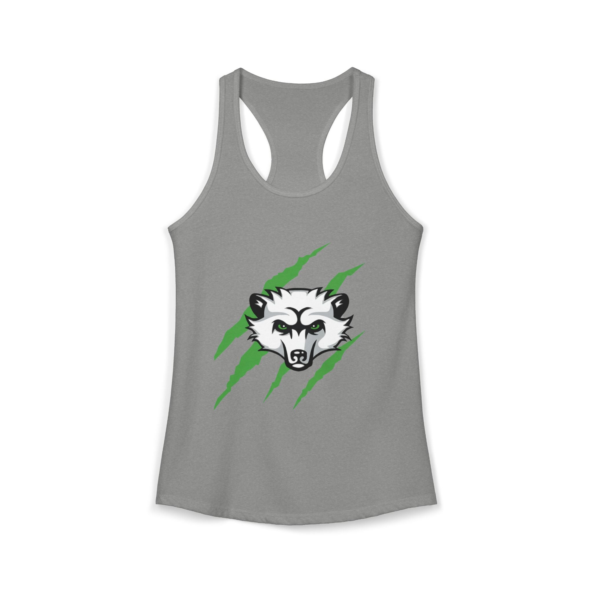Bearcat Green Claw- Racerback Tank
