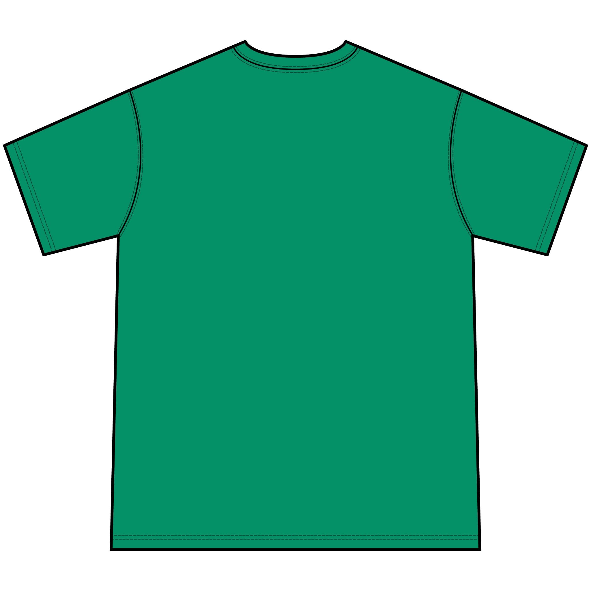 Bearcat Hockey Club Green Tie-Dye Style Kids' T-Shirt