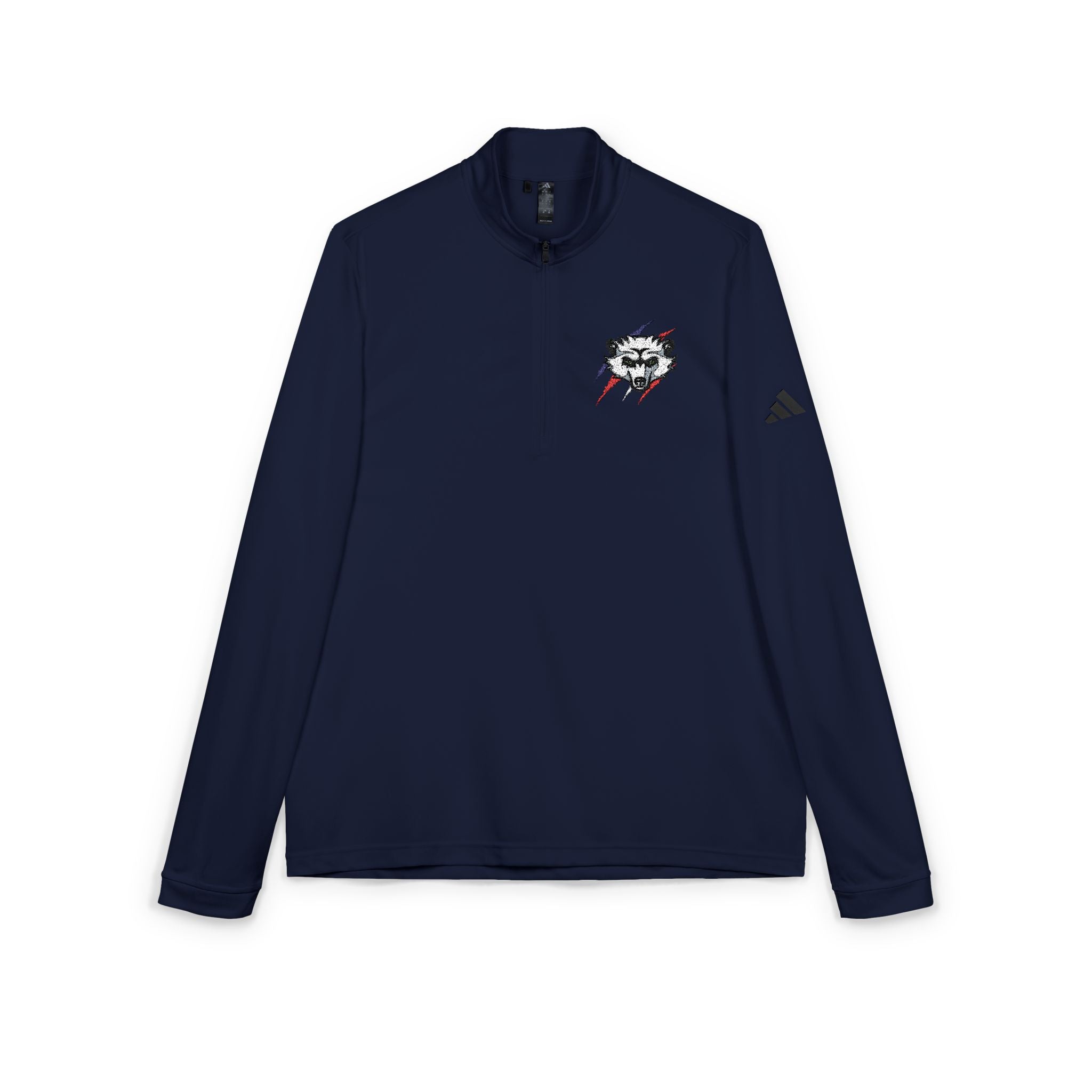 International Series Embroderied-Zip Pullover