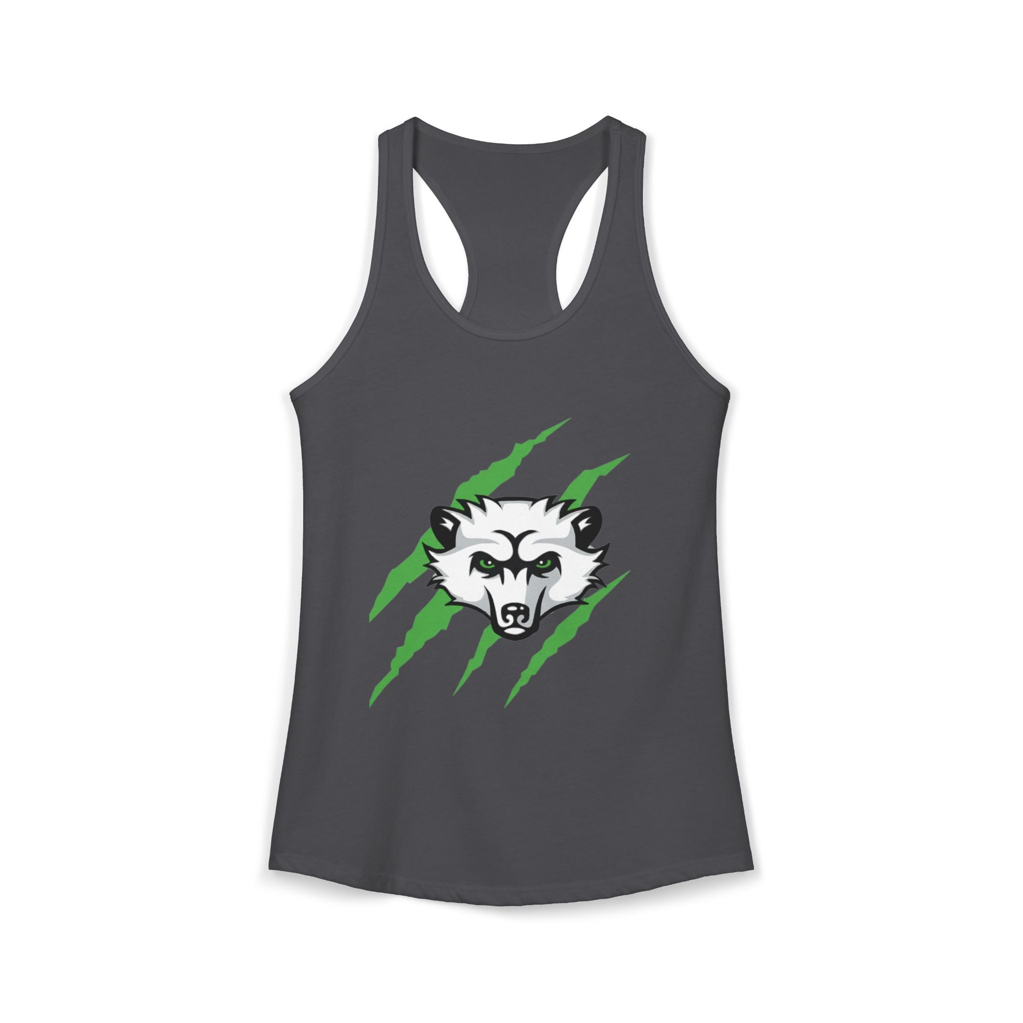 Bearcat Green Claw- Racerback Tank