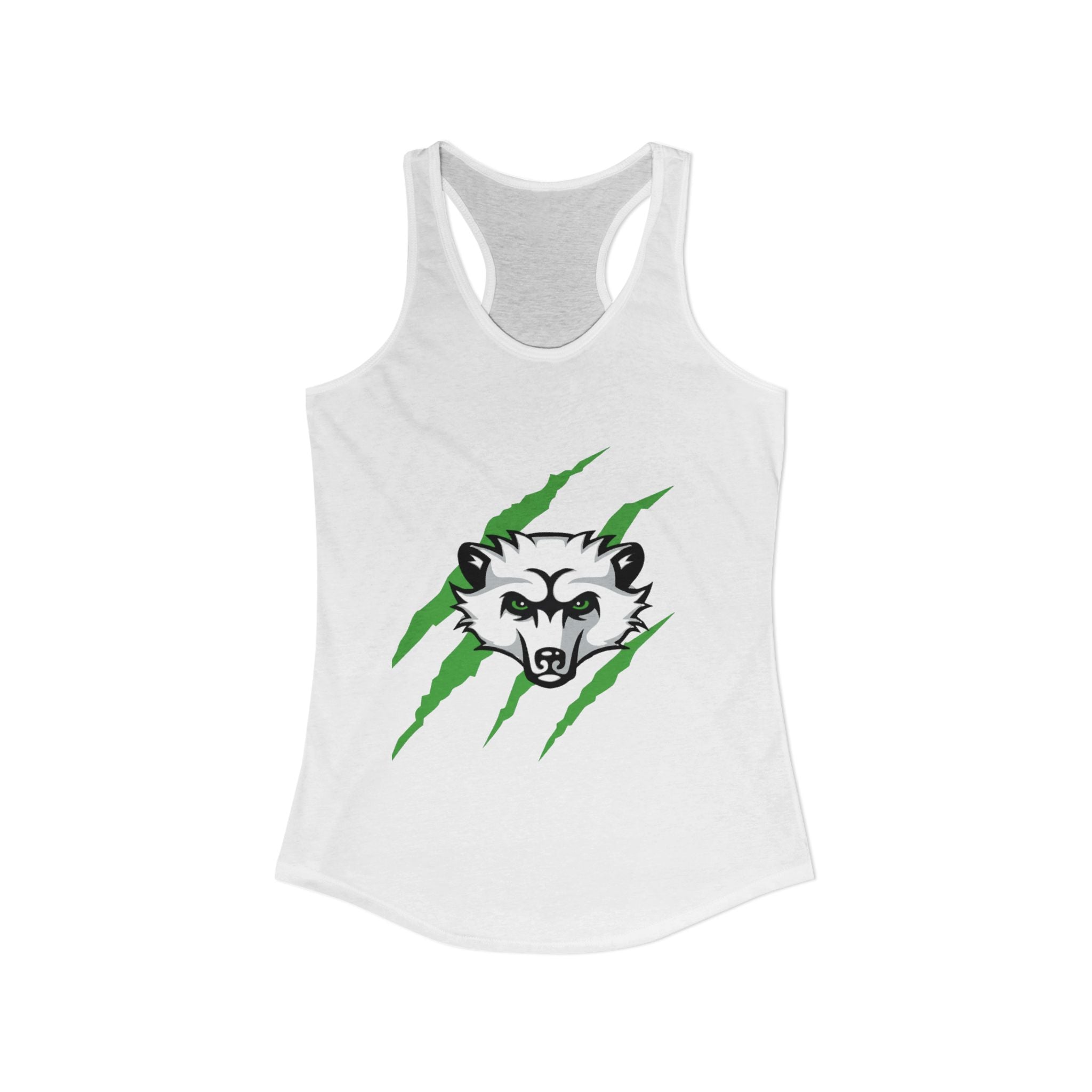Bearcat Green Claw- Racerback Tank
